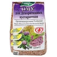 Удобрение органо-минеральное сухое для декоративных кустарников Буйские удобрения 1 кг