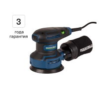 Эксцентриковая шлифмашина сетевая Rockfield RF40OS, 400 Вт, 125 мм