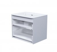 Каркас тумбы подвесной с раковиной Iddis Lahta LAH60G0i95K 67x60x47 см цвет серый