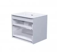 Каркас тумбы подвесной с раковиной Iddis Lahta LAH60G0i95K 67x60x47 см цвет серый