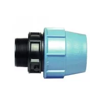 Муфта ПНД Unidelta компрессионная переходная 20х3/4 НР(ш)