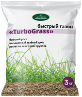 Семена газона Turbo Grass Быстрый 3 кг