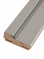 Комплект дверной коробки телескопический Рондо/Лион 2100x70x32 мм Hardflex цвет тауп серый (2.5 шт.)