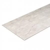 Панель ПВХ 375х2600х8 мм Venta офсет серая 0,975 кв.м