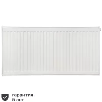 Радиатор панельный Ростерм 22 500x1000 нижнее подключение сталь белый