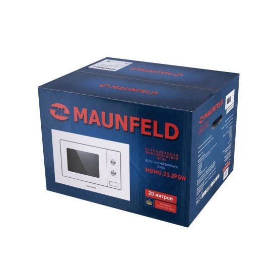 Микроволновая печь встраиваемая Maunfeld MBMO.20.2PGW белая