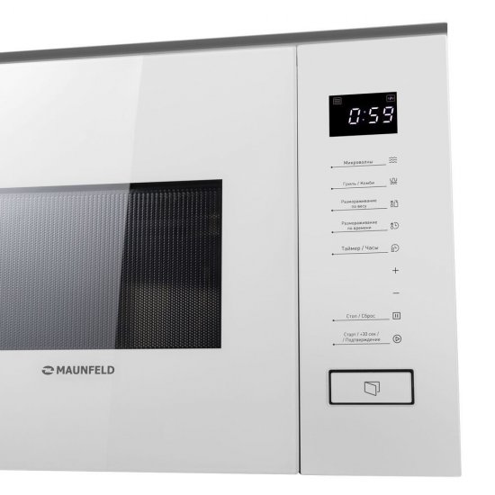 Микроволновая печь встраиваемая Maunfeld MBMO820SGW09 белая