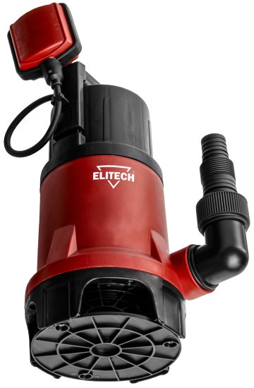Насос погружной дренажный для грязной воды Elitech 750-35П 13500 л/ч