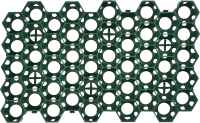 Решётка газонная Vortex 55x34x3.2cм