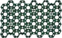 Решётка газонная Vortex 55x34x3.2cм