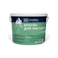 Водно-дисперсионная акриловая колерованная краска для фасадов Goodhim D2 TN