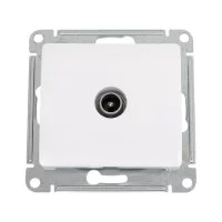 Одноместный механизм телевизионной розетки Systeme Electric Glossa