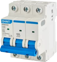 Автоматический выключатель CHINT NXB-63 3P C40 А 6 кА