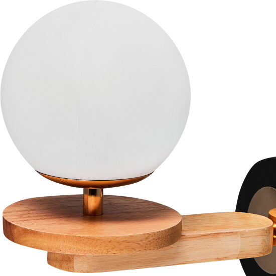 Настенный светильник светодиодный Arte Lamp Carmela нейтральный белый цвет света цвет черный