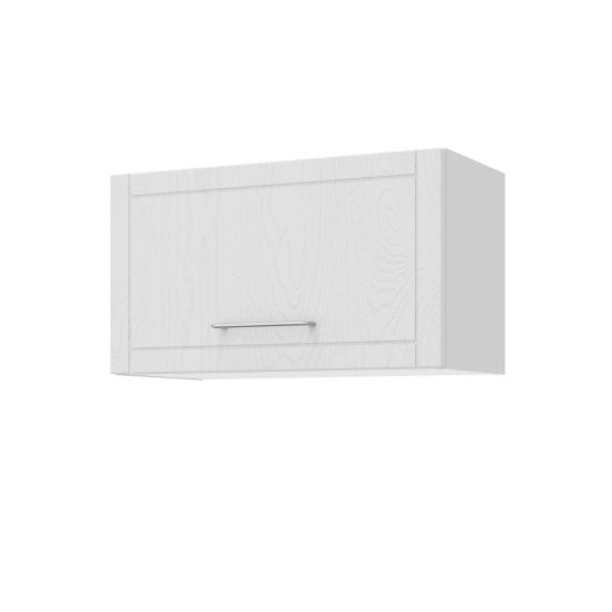 Кухонный шкаф навесной над вытяжкой Агидель Delinia 60x33.8x29 см МДФ цвет белый