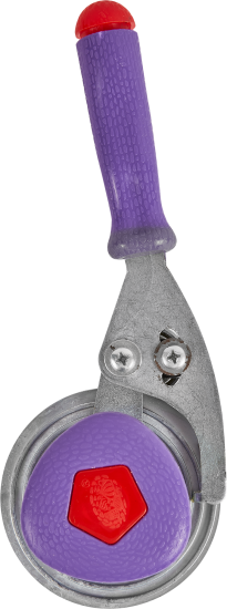 Машинка закаточная Москвичка Улитка сталь подшипник цвет фиолетовый