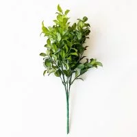 Искусственное растение Эвкалипт микс 35x20 см пластик цвет зеленый
