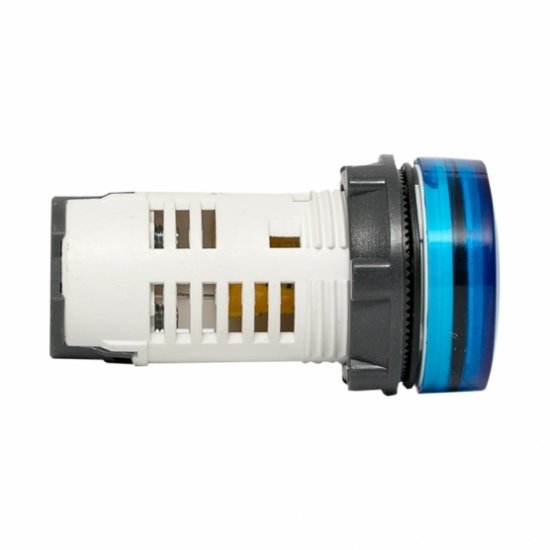 Лампа сигнальная EKF PROxima AD16-22HS 24 В IP65 синяя (10 шт.) (ledm-ad16-b-24-65)