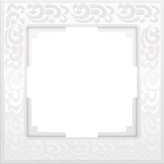 Рамка Werkel Flock одноместная белая (a050808)
