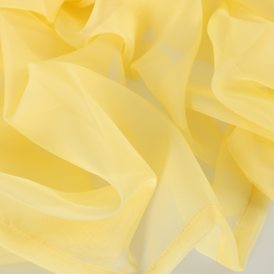 Тюль на ленте Inspire Polyone 300x280 см цвет желтый Banana 6