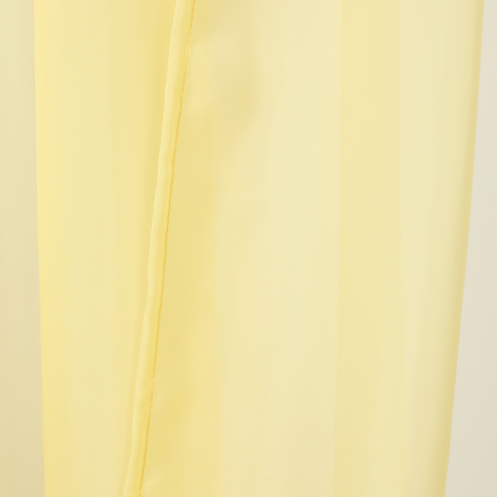Тюль на ленте Inspire Polyone 300x280 см цвет желтый Banana 6