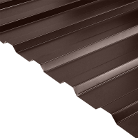 Профнастил С21 0.45 мм 1050x2000 мм RAL 8017 коричневый
