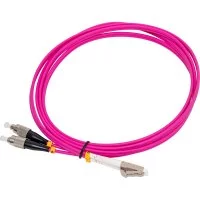 Оптический шнур Cabeus FOP-50-OM4-LC-FC-2m