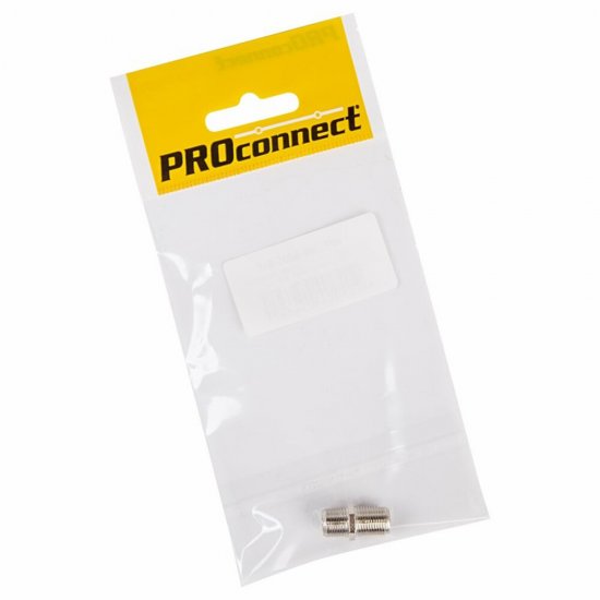 Переходник соединитель Proconnect гнездо F-гнездо F