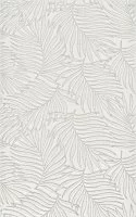 Плитка декор Kerama Marazzi Тессуто листья серая 400x250x8 мм