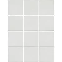 Мозаика Kerama Marazzi Агуста белая из керамогранита 400х300х7 мм квадрат (8 шт.=0,922 кв.м)