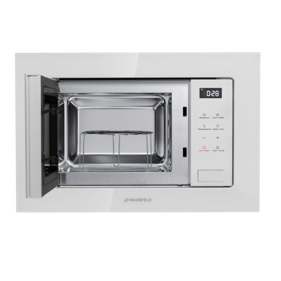 Микроволновая печь встраиваемая Maunfeld MBMO820SGW10 белая