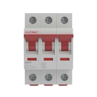 Выключатель нагрузки DKC Yon Max MSD 3P 63А 400 В на DIN-рейку (MSD-3P63)