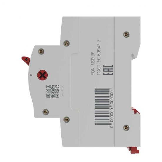 Выключатель нагрузки DKC Yon Max MSD 3P 63А 400 В на DIN-рейку (MSD-3P63)