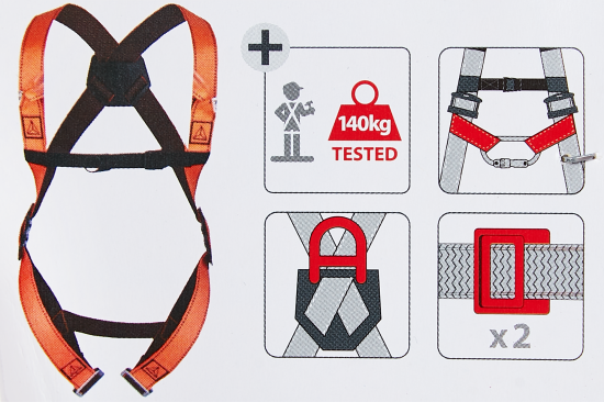 Привязь с 2 точками Delta Plus HAR12 размер S/M/L