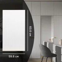 Дверь для шкафа Лион Висла 39.6x63.6x1.6 см МДФ цвет белый