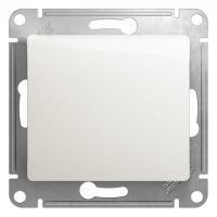 Переключатель Systeme Electric Glossa одноклавишный встраиваемый перламутр (GSL000661)