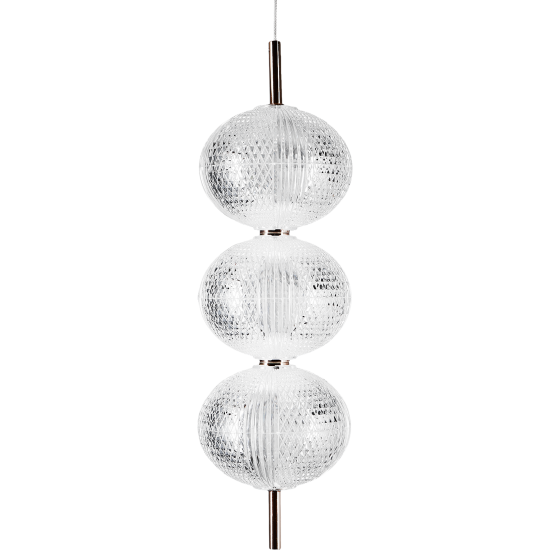 Светильник подвесной светодиодный Lumion Ledio Caprice 6577/18L 4 м² нейтральный белый свет цвет золотой