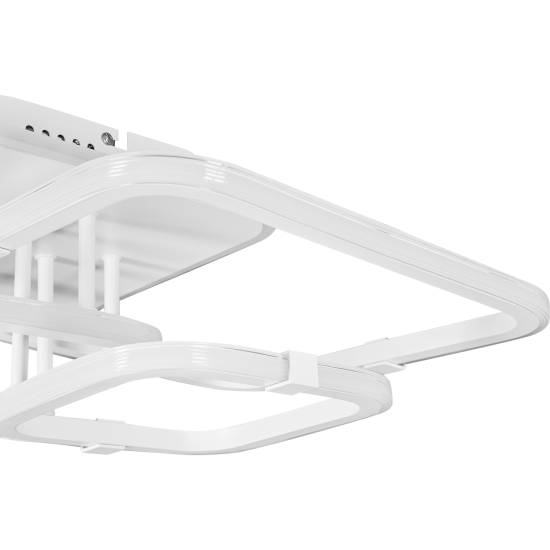 Люстра потолочная светодиодная Семь Огней 90W SF7131/4C-WT-RGB регулируемый белый свет цвет белый