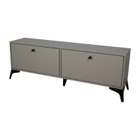 Тумба под телевизор Kub Моно 140x36x32 см ЛДСП цвет серый