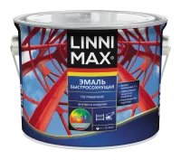 Грунт-эмаль по ржавчине Linnimax Быстросохнущая шелковисто-матовая цвет прозрачный база 3 2.35 л