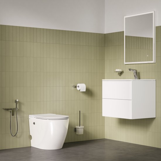 Унитаз приставной Iddis Impulse IMPUDSEi26 с функцией импульсного смыва