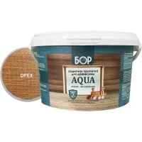 Защитная пропитка для древесины Бор AQUA