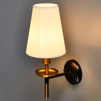Настенный светильник Arte Lamp Riccardo под лампу цвет черный