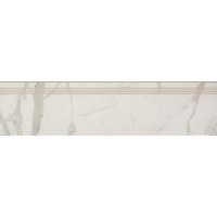 Керамогранит ступень Estima Melody MO101 белый 1200х300х10 мм