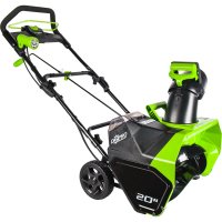 Аккумуляторный снегоуборщик GreenWorks GD40STK4 с АКБ 4А.ч и ЗУ