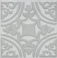 Вставка напольная Kerama Marazzi Милтон OS/A406/SG1609N 7.2x7.2 см матовая цвет серый