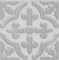 Вставка напольная Kerama Marazzi Милтон OS/A405/SG1609N 7.2x7.2 см матовая цвет серый
