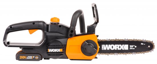 Аккумуляторная пила Worx WP340E 20 В шина 25 см АКБ и ЗУ в комплекте