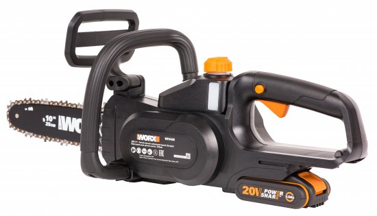 Аккумуляторная пила Worx WP340E 20 В шина 25 см АКБ и ЗУ в комплекте