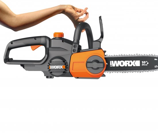 Аккумуляторная пила Worx WP340E 20 В шина 25 см АКБ и ЗУ в комплекте
